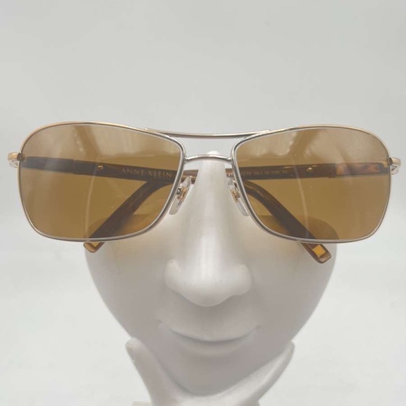 Anne Klein Accessories - Anne Klein Brown Tan Aviator Sunglasses Frames AK4124